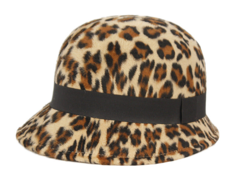 Vintage Leopard Bucket Hat Leopard Bucket Hat, Animal Print Cheetah Retro Vintage  main image 2