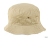 Short Brimmed Cotton Bucket Sun Hat