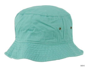 Short Brimmed Cotton Bucket Sun Hat