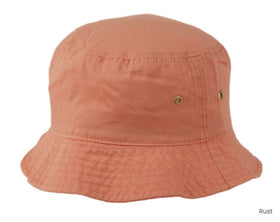 Short Brimmed Cotton Bucket Sun Hat