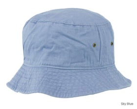 Short Brimmed Cotton Bucket Sun Hat