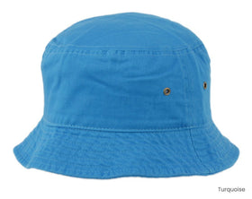 Short Brimmed Cotton Bucket Sun Hat