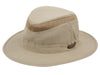 Outdoor Safari Hat With Partial Mesh Crown & Chin Cord Strap