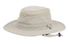 Man and Woman's Outdoor Safari Hat With Partial Mesh Crown & Chin Cord Strap