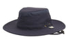 Man and Woman's Outdoor Safari Hat With Partial Mesh Crown & Chin Cord Strap