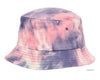 Tie Dye Multi Color Cotton Bucket Sun Hat