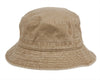 Washed Short Brim Cotton Bucket Sun Hat