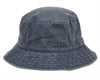 Washed Short Brim Cotton Bucket Sun Hat