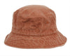 Washed Short Brim Cotton Bucket Sun Hat