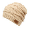 Winter Warm Thick Cable Knit Slouchy Skull Beanie Cap Hat