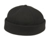 Men's Wool Blend Trawler Beanie Watch Hat Roll up Edge Skull Cap Fishman Beanie