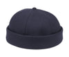 Men's Wool Blend Trawler Beanie Watch Hat Roll up Edge Skull Cap Fishman Beanie