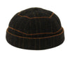 Men's Wool Blend Trawler Beanie Watch Hat Roll up Edge Skull Cap Fishman Beanie