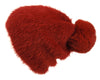 Women Soft Touch Knit Fur Slouchy Winter Pom Pom Beanie Hat