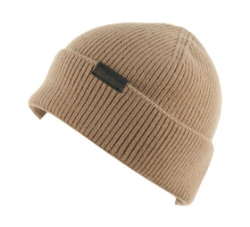 Men Women Warm Winter Beanie Roll up Edge Knitted Skull Cap