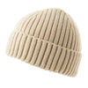 Rib Knit Winter Beanie Hat Skull Cap for Men Women