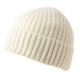 Rib Knit Winter Beanie Hat Skull Cap for Men Women