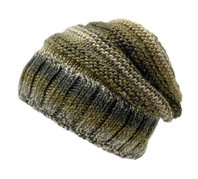 Women's Tie-Dye Slouchy Beanies Lined Winter Hat