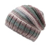 Women's Tie-Dye Slouchy Beanies Lined Winter Hat