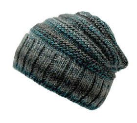 Women's Tie-Dye Slouchy Beanies Lined Winter Hat