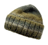 Women's Tie-Dye Roll-Up Beanies Lined Winter Hat