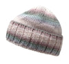 Women's Tie-Dye Roll-Up Beanies Lined Winter Hat