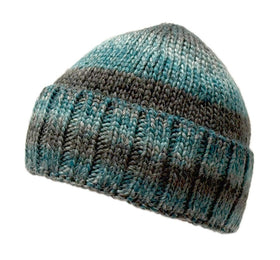 Women's Tie-Dye Roll-Up Beanies Lined Winter Hat
