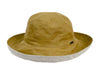 Reversible Cotton Clothe Sun Hat with Flexible Brim