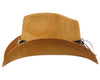 Men and Women's Bull Emblem Cowboy Hat With Trim Band and Studs