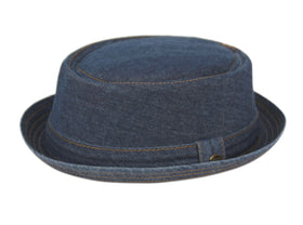 Men's Everyday Cotton All Season Porkpie Boater Derby Fedora Sun Hat