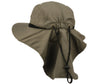 Outdoor Fishing and Camping Cap With Neck Flap Cover