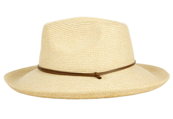 up brim straw fedora sun hat
