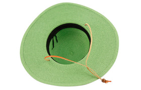 Women Wide Brim Braided Sun Floppy Hat UV UPF50