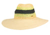 natural straw fedora sun hat