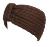 Crochet Ear Warmer Headband Soft Knit Turban Stretch Headwrap for Women