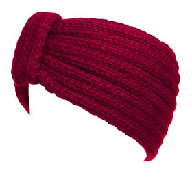 Crochet Ear Warmer Headband Soft Knit Turban Stretch Headwrap for Women