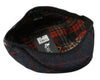 Wool Tweed Men's Plaid Herringbone Newsboy Ivy Cap Gatsby Golf Flat Hat