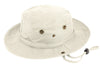 Cotton Bucket Sun Hat With Chin Cord Strap