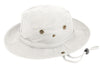 Cotton Bucket Sun Hat With Chin Cord Strap