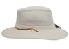 Man and Woman's Outdoor Safari Hat With Mesh Crown & Chin Cord Strap