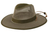 Men and Women's Outdoor Safari Hat with Mesh Crown & Brim