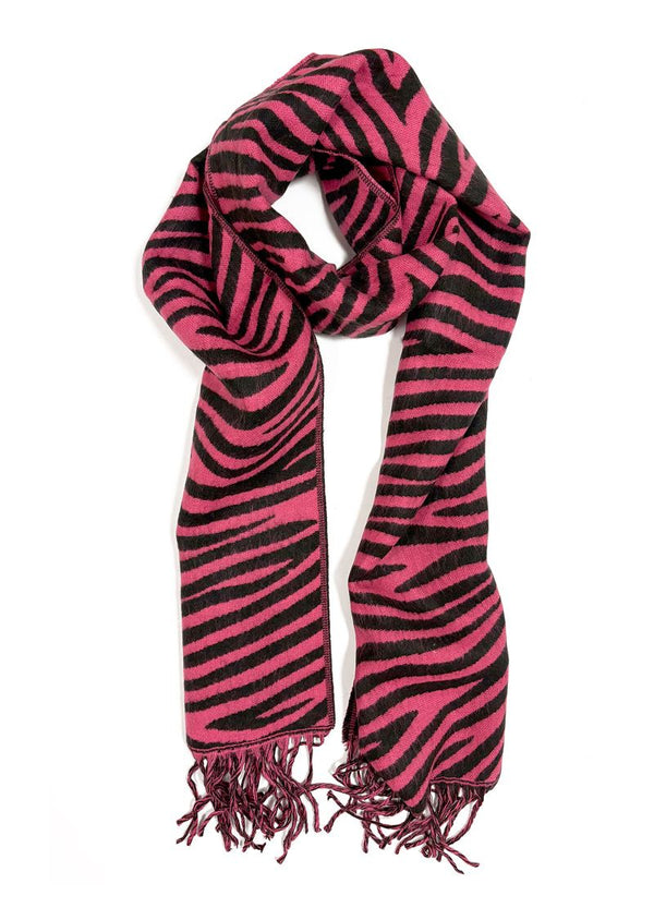 Soft Long Cashmere Feel Leopard Scarf Women Winter Worm Scarves