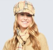 Woman's Newsboy Hat Beret Hat Cabbie Visor Cap