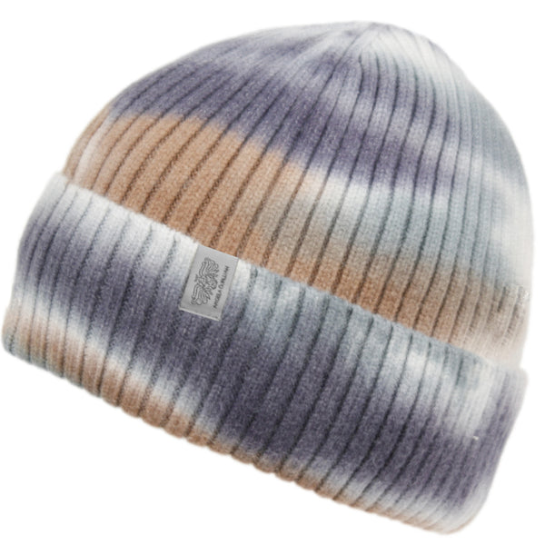 Tie Dye Beanie Winter Hat with Sherpa Lining