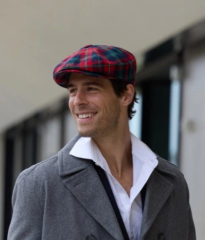 Gatsby Cabbie Flat Cap Men's Newsboy Gatsby Hat Cotton Vintage Flat Ivy Cabbie Cap 1/2 Black