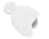 Women Pom Pom Beanie Hat with Earflaps Winter Skull Cap