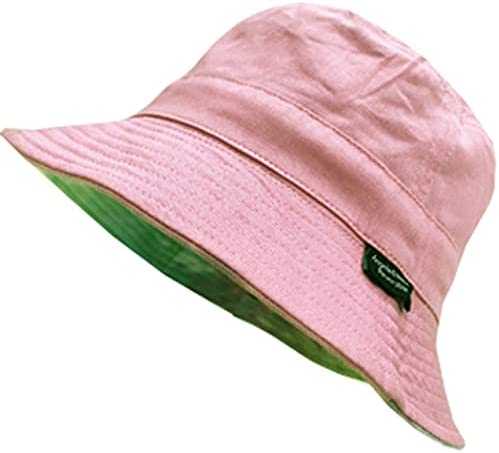 Unisex 100% Cotton Packable Reversible Tie Dye Bucket Sun Hat
