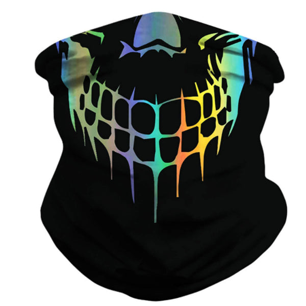 Neck Gaiter Fishing Mask Bandana Sun Wind Dust Protection UV UPF 50+ Camo Headwear Balaclava Magic Scarf