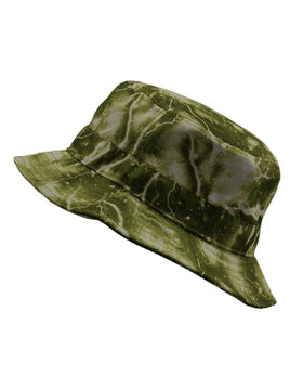 Fashionable Unisex Satin Lined Printed Pattern Cotton Bucket Hat