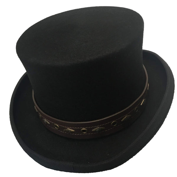 Men's Steampunk Top Wool Felt Hat